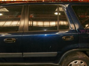 Left Rear 1/4 Door Glass - Honda Crv 1999