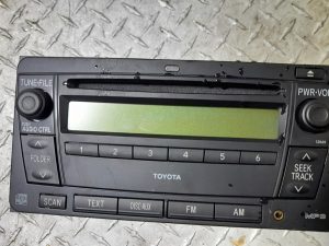 Radio/CD/DVD/SAT/TV - Toyota Corolla 2009