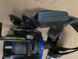 Seatbelt and Stalk Black - Holden Viva 2008